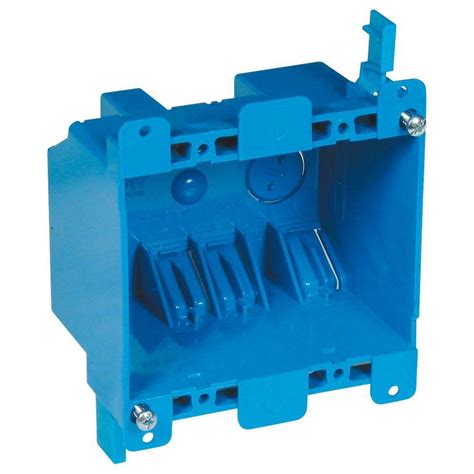 2 gang metal outlet box|shallow 2 gang electrical box.